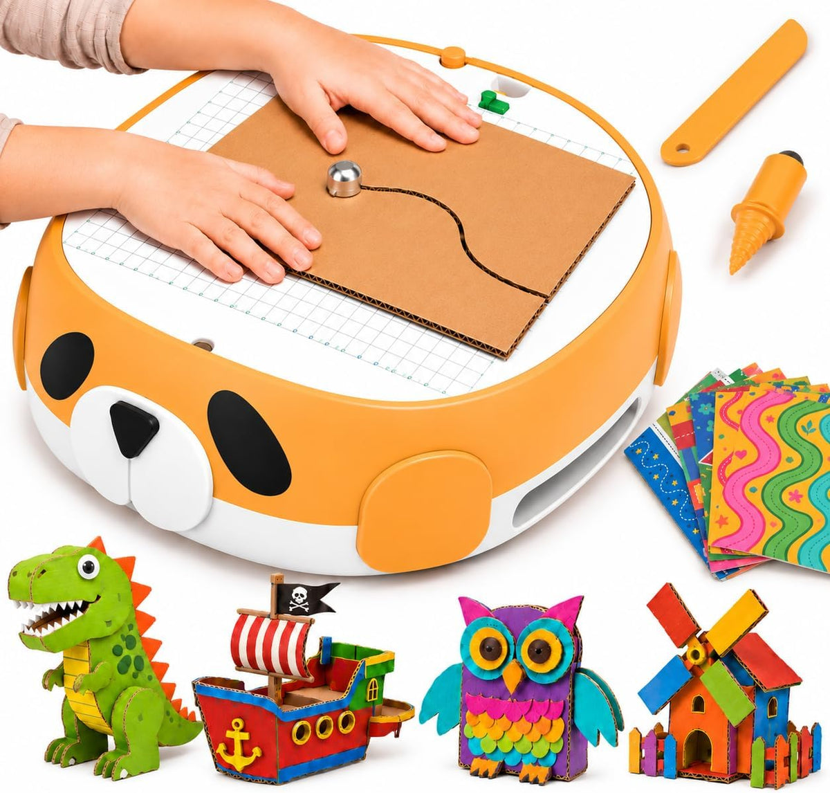 Kids Cardboard Cutter for STEM Crafts