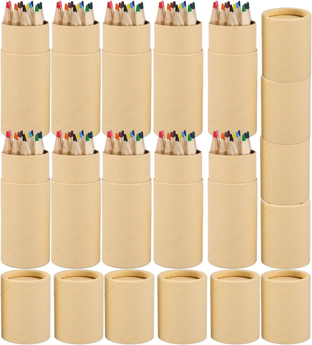 Compact Colored Pencils for Travel and Art
