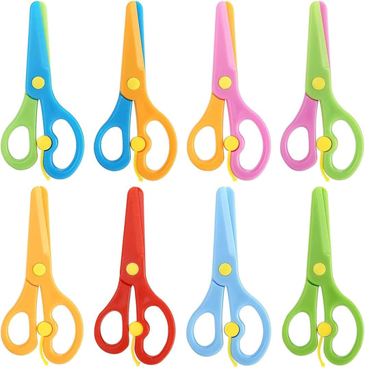 Bulk Preschool Safety Scissors for Classroom Rewards