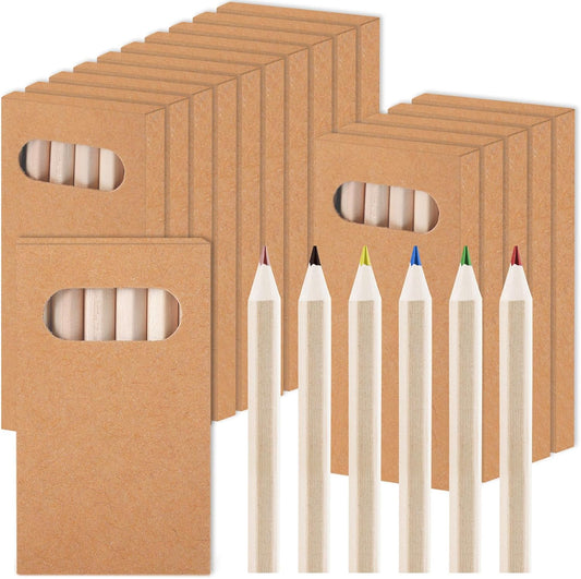 Mini Colored Pencils for Travel and School