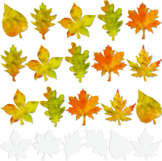 Fall Color Diffusing Leaf Craft Set