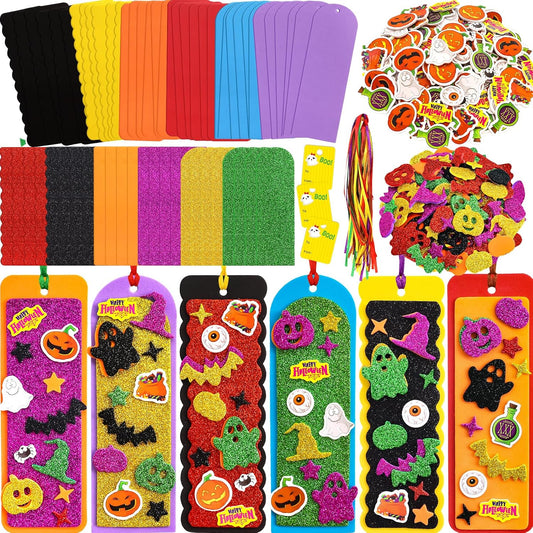 Kids Premium Art Gift Set Halloween Bookmark Craft Kit