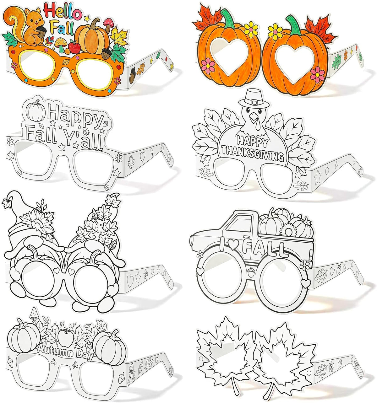 Kids Premium Art Gift Set Fall Coloring Craft Set